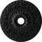Ekena Millwork Vaduz Ceiling Medallion (Fits Canopies up to 3 1/2"), 23 1/2"OD x 3 1/2"ID x 2 1/8"P, Steel Gray CM23VASGS - alternate 1